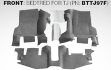 Load image into Gallery viewer, BedRug BTTJ97F JEEP BEDTRED 97-06 TJ/LJ FRONT 3PC FLR KIT (W CNTR CNSL) - HT SHLDS