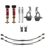 PERFORMANCE COILOVER KIT W/ HEIGHT ADJUSTABLE FRONT COILOVERS - 350345SPC