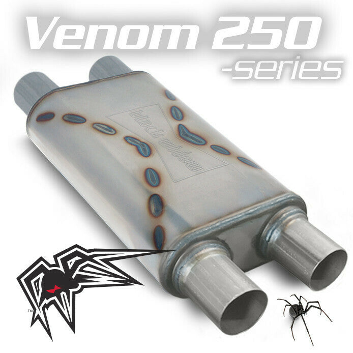 BLACK WIDOW BWDDV2-22 VENOM 250-SERIES 2.5' DUAL/DUAL