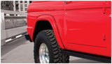 Bushwacker 20002-07 Cut-Out Fender Flares Black Textured Finish 2-Piece Rear