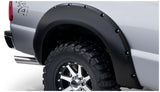 Bushwacker 20084-02 Pocket/Rivet Style Fender Flares Black Smooth Finish 2-Piece Rear