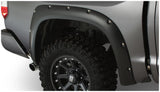 Bushwacker 30040-02 Pocket/Rivet Style Fender Flares Black Smooth Finish 2-Piece Rear