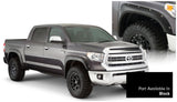 Bushwacker 30918-33 Pocket/Rivet Style Painted Fender Flares Black Smooth Finish 4-Piece Set