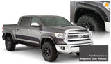 Bushwacker 30918-63 Fender Flares Pocket Style-Color Magnetic Grey Metallic Smooth Finish 4 Pc