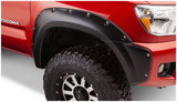 Bushwacker 31927-02 Pocket/Rivet Style Fender Flares Black Smooth Finish 4-Piece Set