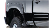 Bushwacker 40060-02 Pocket/Rivet Style Fender Flares Black Smooth Finish 2-Piece Rear