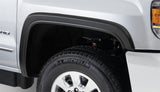 Bushwacker 40129-02 OE Style Fender Flares Black Smooth Finish 2-Piece Front