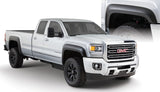 Bushwacker 40966-02 Extend-A-Fender Flares Black Smooth Finish 4-Piece Set