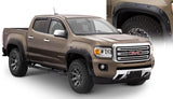 Bushwacker 40971-02 Pocket/Rivet Style Fender Flares Black Smooth Finish 4-Piece Set