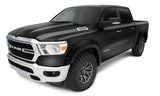 Bushwacker 50915-35 Fender Flares Pocket Style-Color Black Clear Coat Smooth Finish 4 Pc