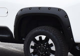 Bushwacker 40154-02 Pocket/Rivet Style Fender Flares Black Smooth Finish 2-Piece Rear