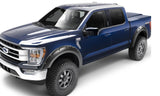 Bushwacker 20963-02 Pocket/Rivet Style Fender Flares Black Smooth Finish 4-Piece Set