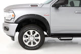 Bushwacker 50065-02 Pocket/Rivet Style Fender Flares Black Smooth Finish 2-Piece Front