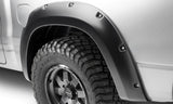 Bushwacker 50054-02 Pocket/Rivet Style Fender Flares Black Smooth Finish 2-Piece Rear