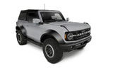 Bushwacker 20966-02 Extend-A-Fender Flares Black Smooth Finish 4-Piece Set