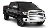 Bushwacker 30918-43 Fender Flares Pocket Style-Color Midnight Black Metallic Smooth Finish 4 Pc