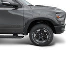 Bushwacker 50059-02 Pocket/Rivet Style Fender Flares Black Smooth Finish 2-Piece Front