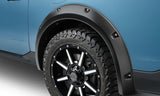Bushwacker 20142-02 Pocket/Rivet Style Fender Flares Black Smooth Finish 2-Piece Rear