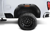 Bushwacker 40158-02 Pocket/Rivet Style Fender Flares Black Smooth Finish 2-Piece Rear