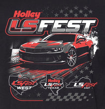 Load image into Gallery viewer, Bin 12 - Adult LS Fest Tour Tee Back Art.jpg