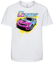 Load image into Gallery viewer, Bin 3 - Youth LS Fest Sweet Speed Tee.jpg