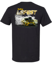 Load image into Gallery viewer, Bin 9 - Adult LS Fest Golden Burnout Tee Back.jpg