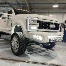 Load image into Gallery viewer, A2 Front Bumper Base For 2023-2026 Ford F550 Superduty ACC Compatible Sensor Cutouts Bare Metal  Fits 450/550 Factory Fenders Bodyguard Bumpers