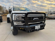 Load image into Gallery viewer, A2 Front Bumper Extreme For 2023-2026 Ford F250/350 Superduty ACC Compatible Sensor Cutouts With Mesh Grill With Camera Harness Texture Black Powdercoat Bodyguard Bumpers