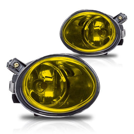 Winjet CFWJ-0081-Y FOG LIGHTS OE/REPLACEMENT STYLE-AMBER YELLOW