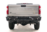 Fab Fours CH20-E4951-1 Vengeance Rear Bumper; 2 Stage Black Powder Coated;