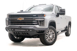 Fab Fours CH20-V4951-1 Vengeance Front Bumper; 2 Stage Black Powder Coated; w/No Guard;