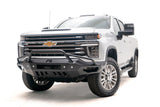 Fab Fours CH20-V4952-1 Vengeance Front Bumper; 2 Stage Black Powder Coated; w/Pre Runner Guard;