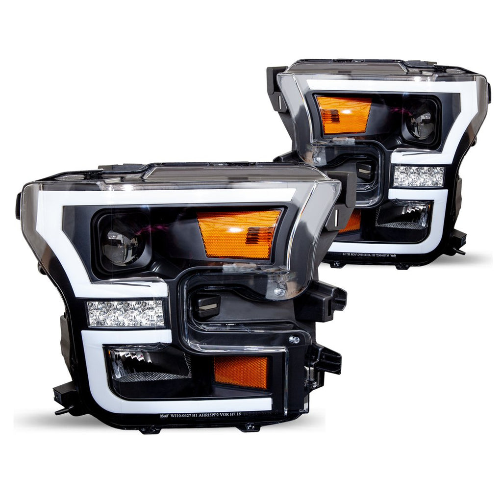 Winjet CHRNG0427-B-SQ RENEGADE Projector Headlights-BLACK