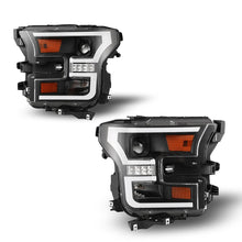 Load image into Gallery viewer, Winjet CHWJ-0427-B PROJECTOR HEADLIGHTS W-DAYTIME RUNNING (DRL)-BLACK / CLEAR