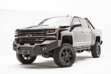 Fab Fours CS16-F3851-1 Premium Winch Front Bumper; 2 Stage Black Powder Coated; w/No Guard;