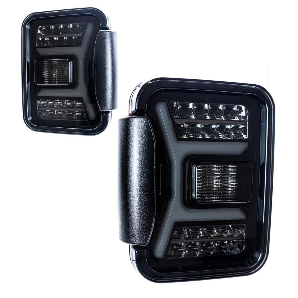 Winjet CTRNG0669-BS-SQ RENEGADE LED SEQUENTIAL TAIL LIGHTS-BLACK SMOKE