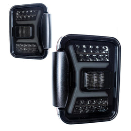 Winjet CTRNG0669-BS-SQ RENEGADE LED SEQUENTIAL TAIL LIGHTS-BLACK SMOKE