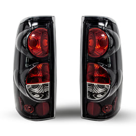 Winjet CTWJ-0004-GBC ALTEZZA TAIL LIGHTS-GLOSS BLACK / CLEAR