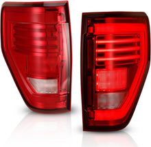 Load image into Gallery viewer, Winjet CTWJ-0706-CR-SQ LED TAIL LIGHTS-CHROME / RED