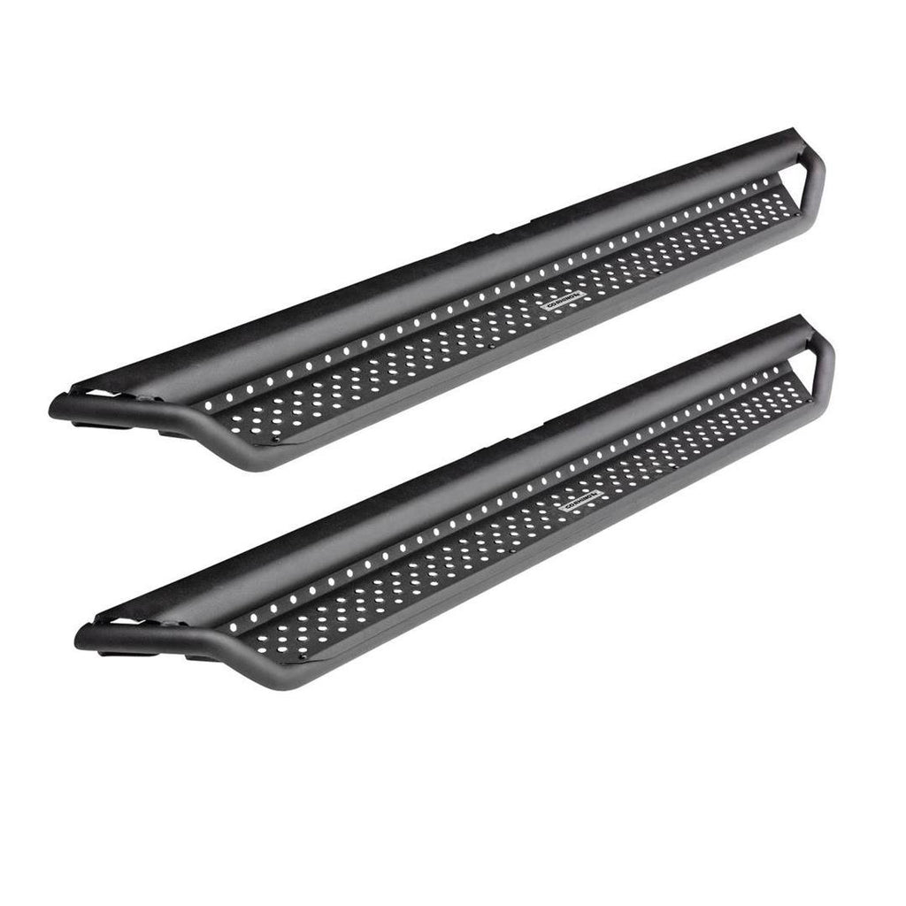 Go Rhino D10057T Drop down, full length step design is ideal for lifted vehicles or larger tires