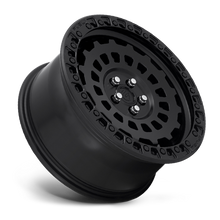 Load image into Gallery viewer, Aluminum Wheels 17X9 Zephyr Beadlock D101 5 On 127 Matte Black 71.5 Bore -15 Offset Fuel Off Road Wheels