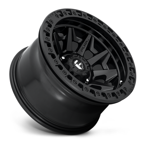 Aluminum Wheels 17X9 Covert Beadlock D114 5 On 150 Matte Black 110.1 Bore -15 Offset Multi Spoke Fuel Off Road Wheels
