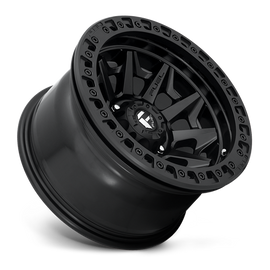 Aluminum Wheels 17X9 Covert Beadlock D114 6 On 139.7 Matte Black 106.1 Bore -15 Offset Multi Spoke Fuel Off Road Wheels