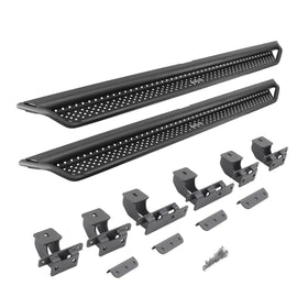 Go Rhino D14129T Drop down, full length step design is ideal for lifted vehicles or larger tires