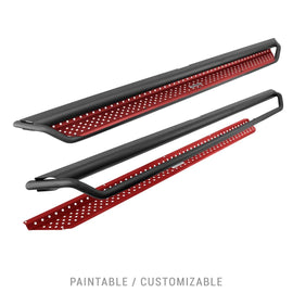 Go Rhino D14157T Drop down, full length step design is ideal for lifted vehicles or larger tires