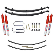 Load image into Gallery viewer, Suspension Lift Kit w/Shock 1.5-2 Inch Lift Incl. Front Leaf Springs Front U Bolt Kit Front Bushing Kit Rear Add-A-Leafs Skyjacker