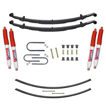 Load image into Gallery viewer, Suspension Lift Kit w/Shock Nitro Shocks 1.5-2 Inch Lift Incl. Front Leaf Springs Front U Bolt Kit Front Bushing Kit Rear Add-A-Leafs Skyjacker