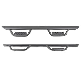 Go Rhino D220368T Drop down hoop step design is ideal for lifted vehicles or larger tires