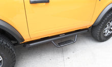Load image into Gallery viewer, Go Rhino D224131T Drop down hoop step design is ideal for lifted vehicles or larger tires