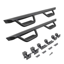 Load image into Gallery viewer, Go Rhino D224506T Drop down hoop step design is ideal for lifted vehicles or larger tires